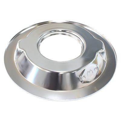 AEROFLOW=14"" Air Cleaner Base Only Chrome