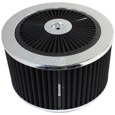 AEROFLOW=Chrome Full Flow Air Filter Assembly 9" x 4"  7-5/16"