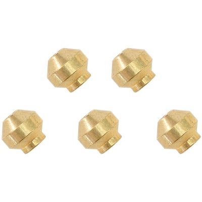 AeroFlow=Concave Brass Olive Inserts -3AN Suits Hardline to flexible clip