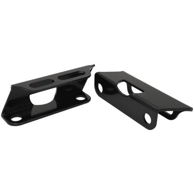 AeroFlow=Brake Booster Horizontal Mounting Bracket Black Steel Finish