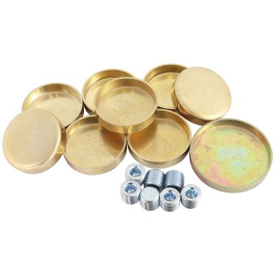 AeroFlow=Big Block Chev Welsh Plug Kit Brass Material