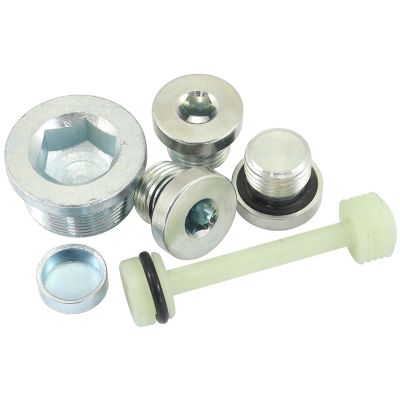 AeroFlow=GM LS Welsh Plug Kit Steel Material with Plastic Barbell