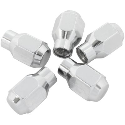AeroFlow=Conical ET Style Closed Chrome Wheel Nuts - 7/16-20" 60 Degree Taper