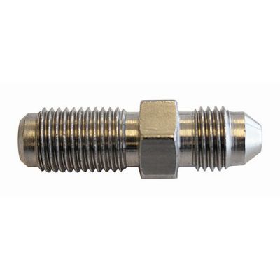 AeroFlow=Stainless Steel Dual Seat Adapter -3AN M12 x 1.0mm