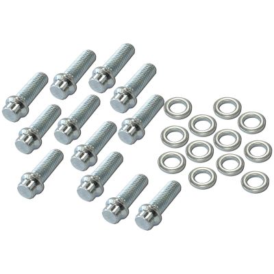 AeroFlow=3/8-16" Intake Bolts 1" UHL 12 Point Head Pack of 12