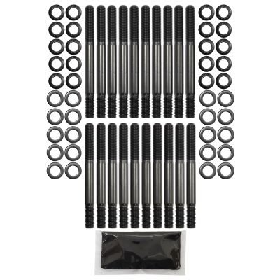 AeroFlow=Ford Cleveland 302-351 Head Stud Kit 12 Point Nuts