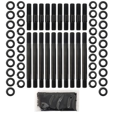 AeroFlow=Holden V8 EFI Head Stud Kit Suit 304 308 VN to VT 12 Point Head