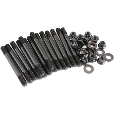 AeroFlow=Toyota 1JZ/2JZ Head Stud Kit 12 Point Nuts 8740 Grade Material