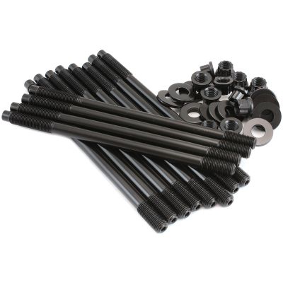 AeroFlow=Subaru EJ20 and EJ25 DOHC Head Stud Kit 12 Point Nuts 8740 Grade Material