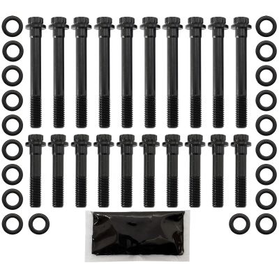 AeroFlow=Small Block Ford 351 Windsor 1/2" Head Bolt Kit 12 Point Head
