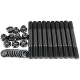 AeroFlow=Small Block Ford Windsor 351 2 Bolt Main Stud Kit 12 Point Nuts