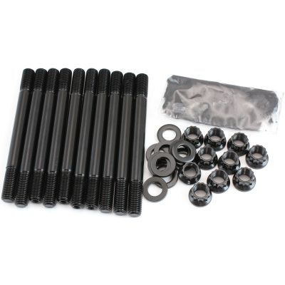 AeroFlow=Nissan SR20 2 Bolt Main Stud Kit 12 Point Nuts and 8740 Grade Material