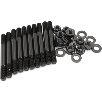 AeroFlow=Mitsubishi 4G63 2 Bolt Main Stud Kit Suit 2007 and Earlier 12 Point Nuts