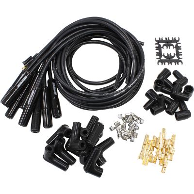 AeroFlow=XPRO Universal Ignition Lead Set with Ceramic Straight Boots