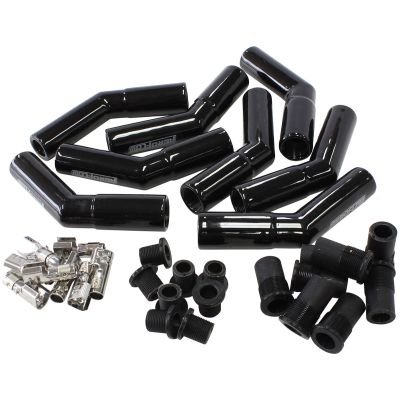 AeroFlow=Xpro Ceramic 135° Boot & Terminal Kit 8 Pack Contains 8 x Boots & 8 x Terminals