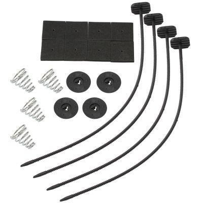 AeroFlow=Quick Fit fan Mounting Kit Nylon Straps Trans Cooler