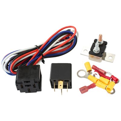 AeroFlow=Relay & Wiring Harness Kit Suit Electric Fuel & Water Pumps