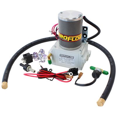 AeroFlow=Electric Vacuum Pump Kit 12-Volt Twin Piston