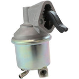 AEROFLOW = Big Block Chev 454 Mechanical Fuel Pump Zinc Plate Silver Finish