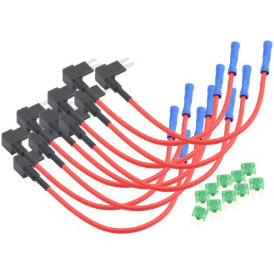 AeroFlow=Push-In Fusible Link with Micro Blade Fuse Universal Power Feed Leed