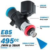 Bosch Motorsport :495cc EV14 Short USCAR Fuel Injector 495 cc/min (44 lb/hr)