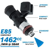 Bosch Motorsport: 1650cc EV14 Short JETRONIC Fuel Injector 1650 cc/min (160 lb/hr)