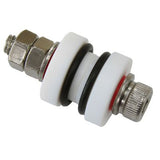 AeroFlow=Electrical Terminal Bulkhead Through Panel Terminal Or Earth