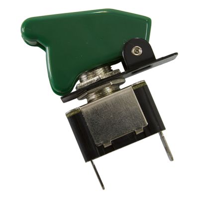 AeroFlow=Green Covered Rocket / Missile Switch 12v 20A