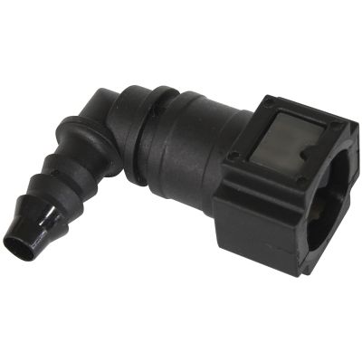 AeroFlow=Push-On EFI Fuel Fittings
 90° 5/16" push-on to 5/16" male barb