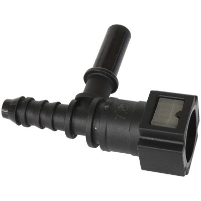 AeroFlow=Straight Push On EFI Fitting 5/16" Male Barb To 5/16" EFI Push-On Barb