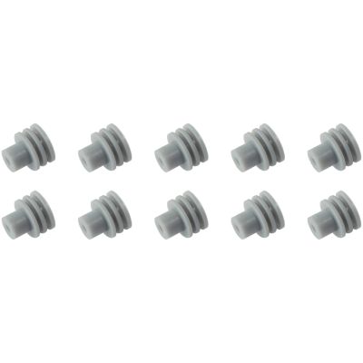 AeroFlow=Replacement Weather pack Wire Seal Grey Suit 18-20 AWG Wire 10-Pack