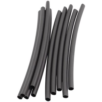 AeroFlow=Black Heat Shrink Refill Kit 3/16" (4.77mm) 10 Piece Kit 4-1/4 Inch Long