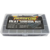 AeroFlow=Black Heat Shrink 61 Piece Kit 4-1/4 Inch Long 2:1 Shrink Ratio