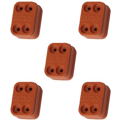 AeroFlow=Replacement Weather Tight Wire Seal Suit 4 Pin Connector With 14 AWG Wire