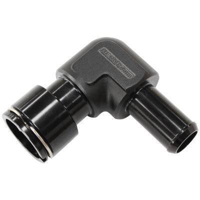 AeroFlow=90° to 5/8" Barb Clip-on Female Water Fitting Suit GM LSA Supercharged V8