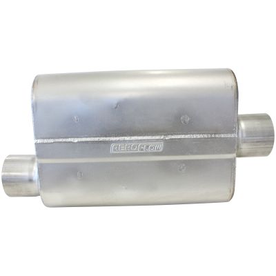 AeroFlow=Aeroflow 5000 Series Mufflers - Offset Inlet/Center Outlet 2-1/2" Inlet