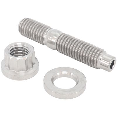 AeroFlow=M10 x 1.50mm Titanium Stud Nut and Washer Kit