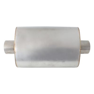 AeroFlow=5500 Series Stainless Steel 2-1/2" Center/Center Muffler 2-1/2" Inlet and Outlets