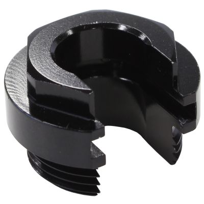AeroFlow=Push-On EFI Retaining Locking Collar 
Black Finish