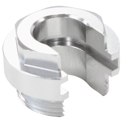 AeroFlow=Push-On EFI Retaining Locking Collar 
Silver Finish