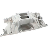 AeroFlow=Small Block Chrysler Air Gap Dual Plane Intake Manifold Natural Cast Finish