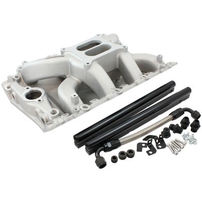 AeroFlow=Holden 304 EFI Air Gap Dual Plane Intake Manifold Natural Cast Finish