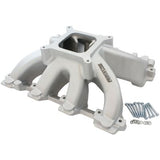 AeroFlow=GM LS Cathedral Port Carburetor Hi Rise Single Plane Non-EFI Intake Manifold