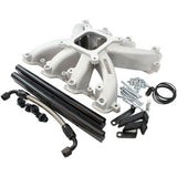 AeroFlow=GM LS Cathedral Port Carburetor Street Single Plane EFI Intake Manifold