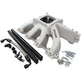AeroFlow= GM LS Cathedral Port Carburetor Hi Rise Race Single Plane EFI Intake Manifold
