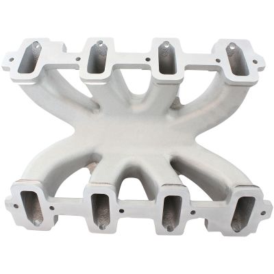 AeroFlow= GM LS Cathedral Port Carburetor Hi Rise Race Single Plane EFI Intake Manifold