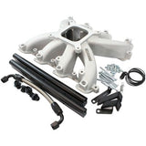 AeroFlow=GM LS Rectangle Port Carburetor Street Single Plane EFI Intake Manifold