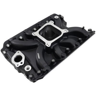AeroFlow=Holden 304 Low-Rise Single Plane Intake Manifold Black Finish