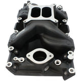 AeroFlow=Small Block Chrysler Air Gap Dual Plane Intake Manifold Black Finish