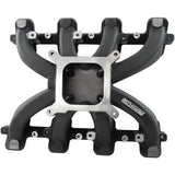 AeroFlow=GM LS Cathedral Port Carburetor Street Single Plane Non-EFI Intake Manifold
